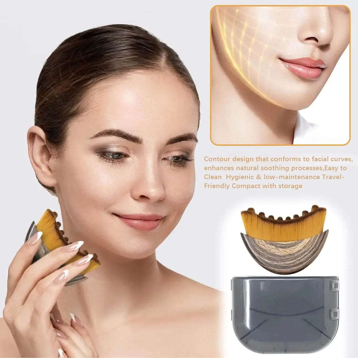 Lymphatic Drainage Face Sculpting Brush