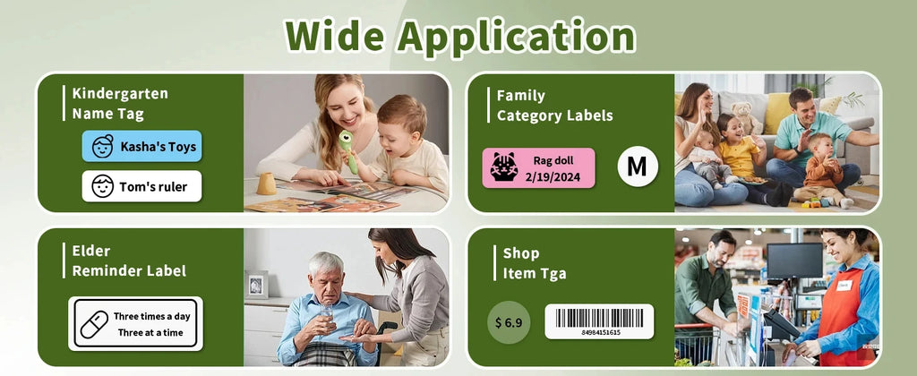 Inkless Pocket Thermal Sticker Printer