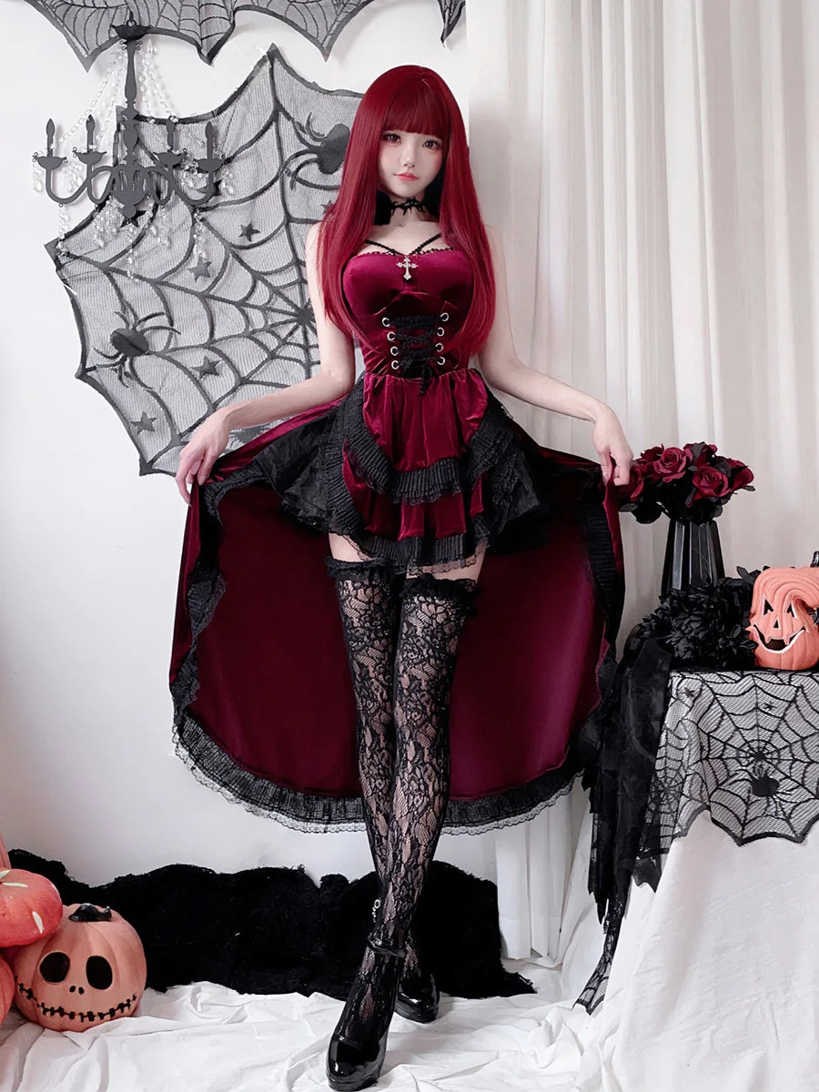 Crimson Red Demon Costume