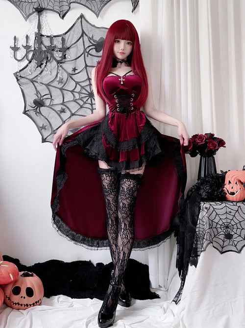 Crimson Red Demon Costume