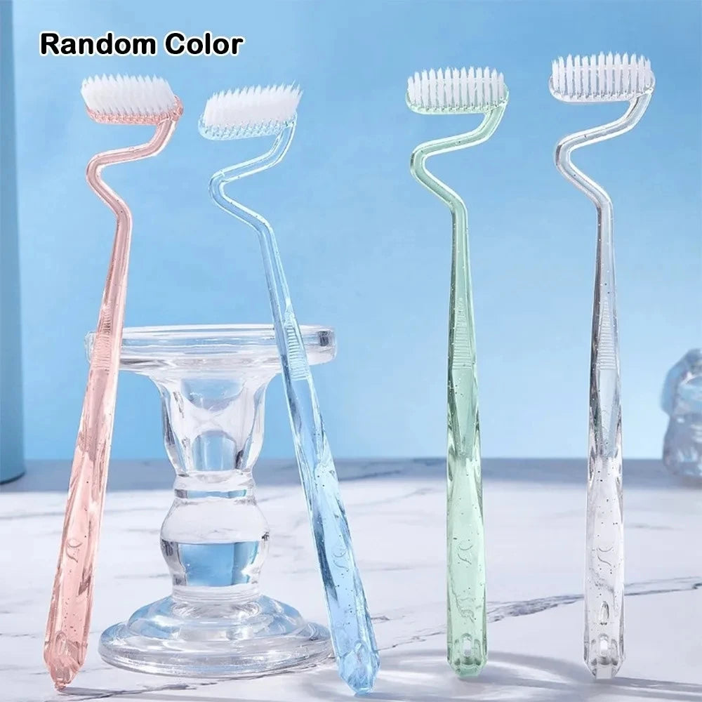 S-Shaped Manual Toothbrush