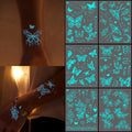 Halloween Glow-in-the-Dark Temporary Tattoos