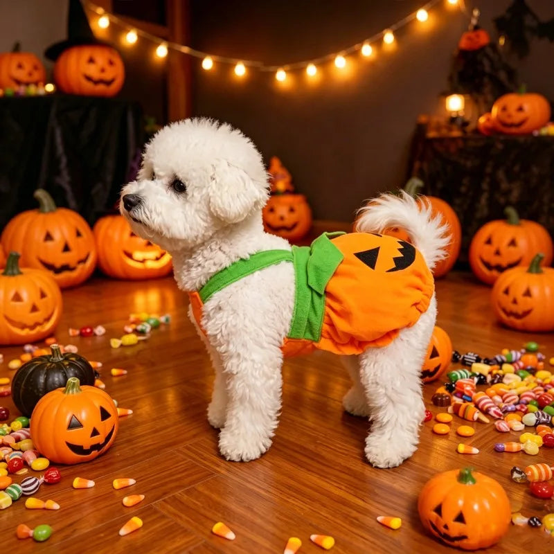 Dog Pumpkin Halloween Costume