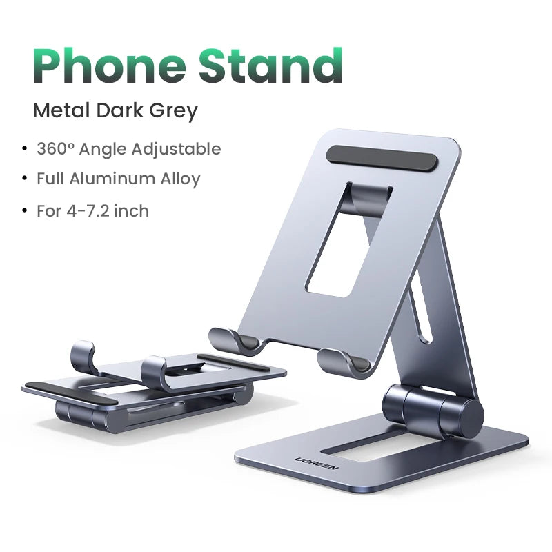 Adjustable Aluminum Phone & Tablet Stand