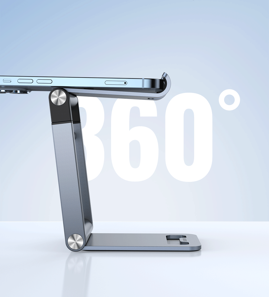 Adjustable Aluminum Phone & Tablet Stand