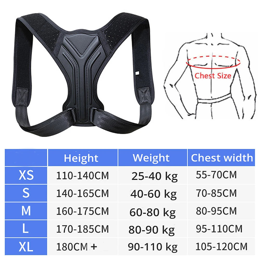 Adjustable Posture Corrector Back Brace