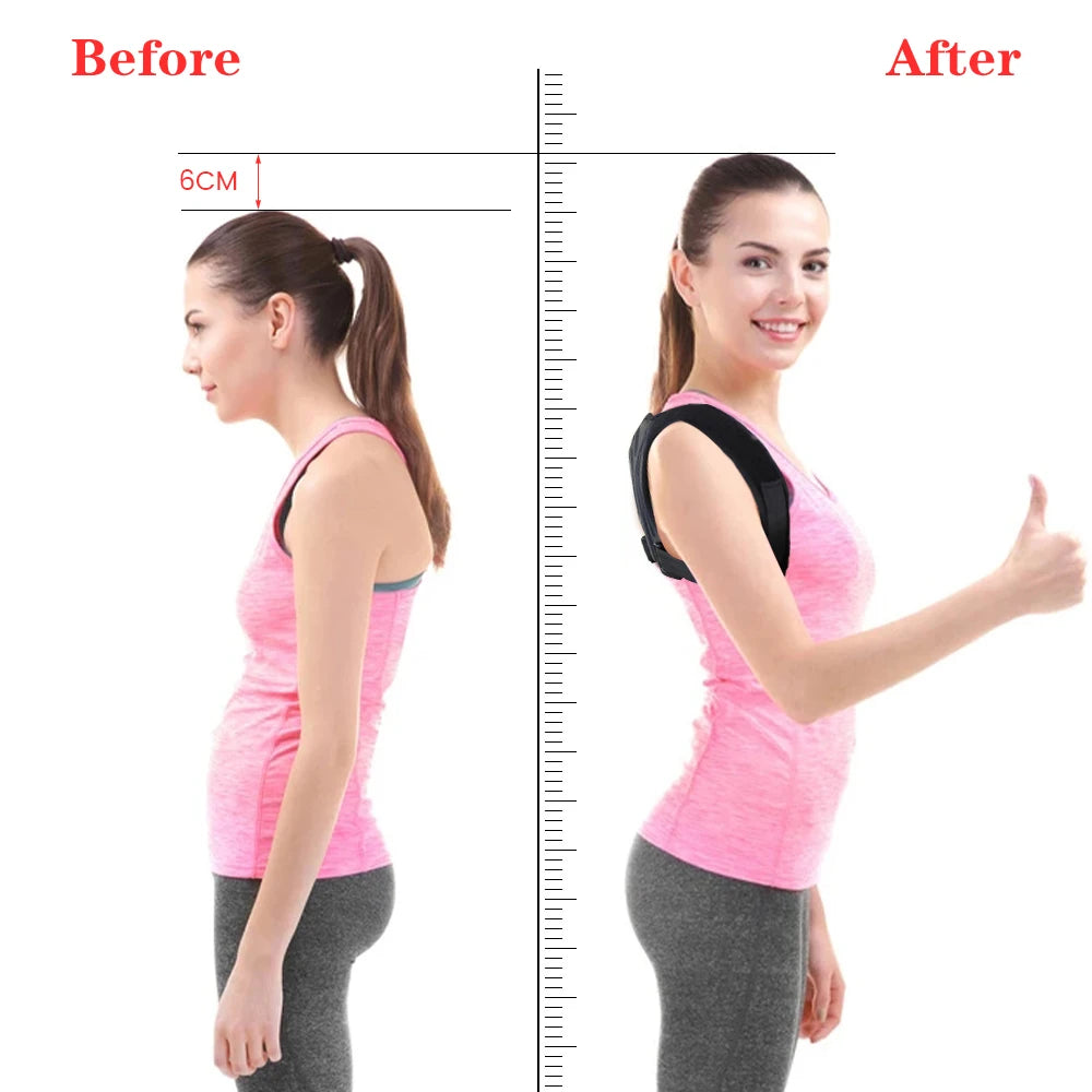 Adjustable Posture Corrector Back Brace