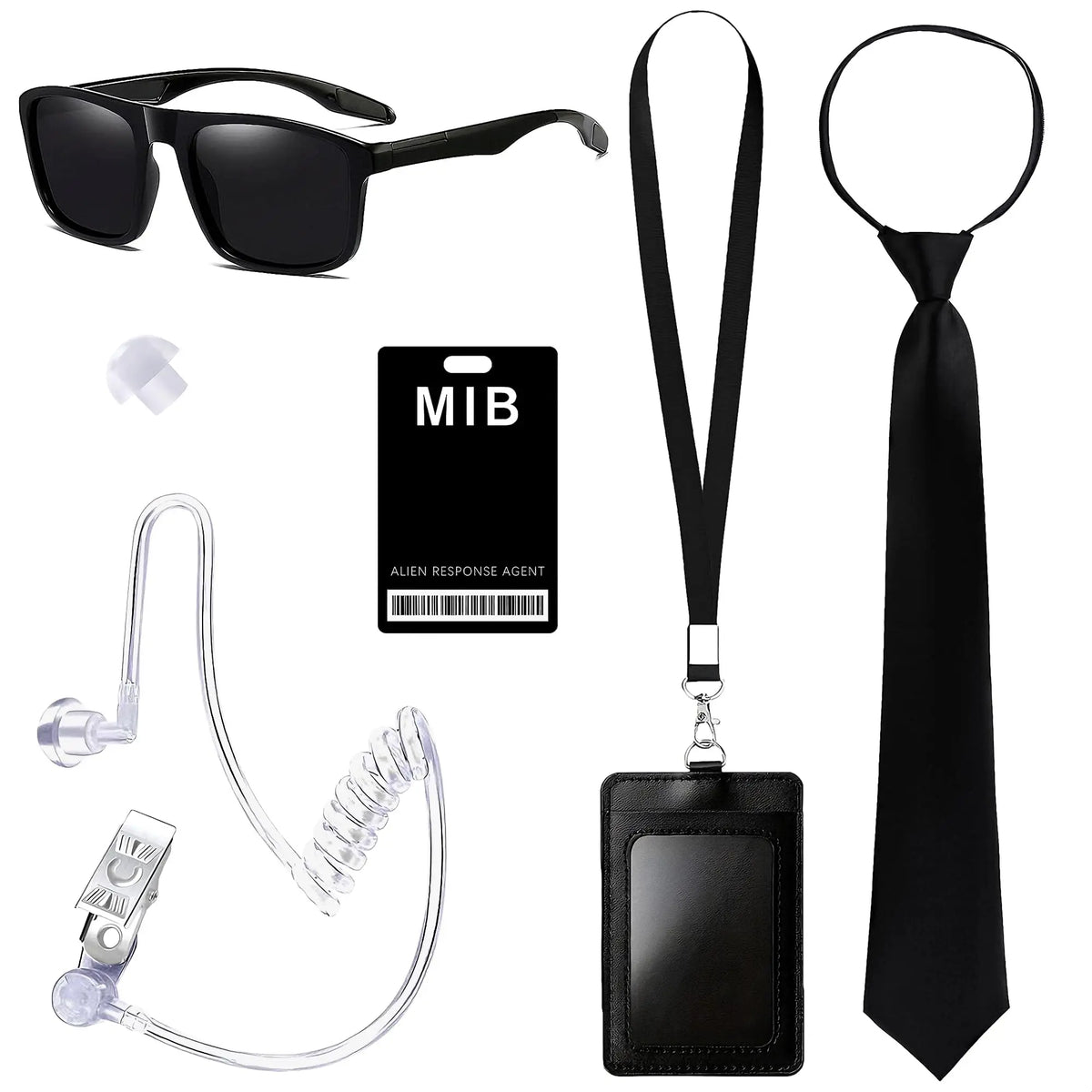 Secret Agent Costume Set with Sunglasses