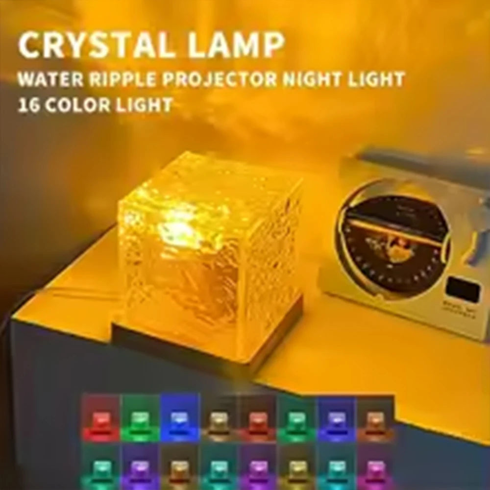 Ocean Wave Projector Night Light with Remote