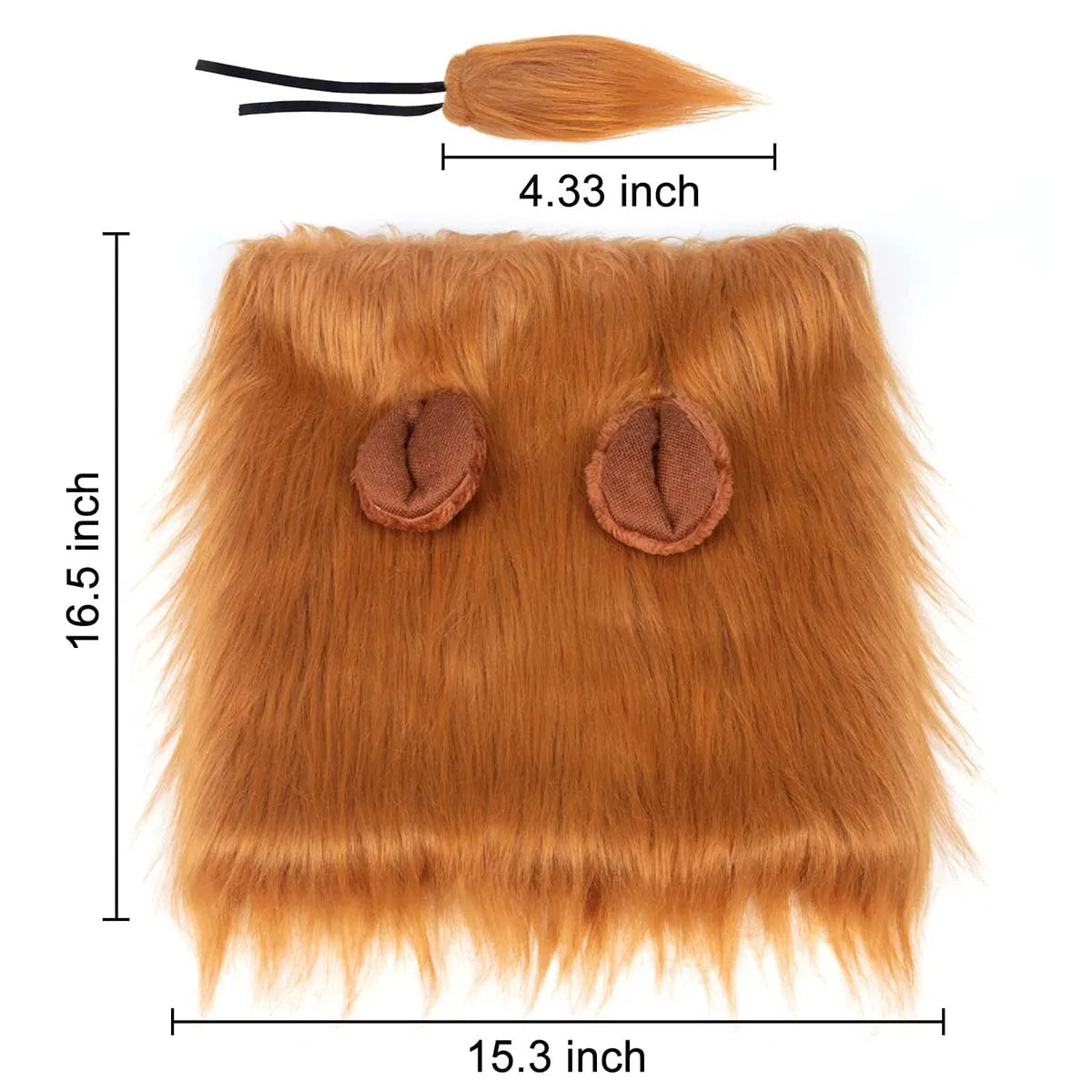 Dog Lion Mane Halloween Costume