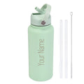 1L Insulated Stainless Steel Water Bottle with Straw
