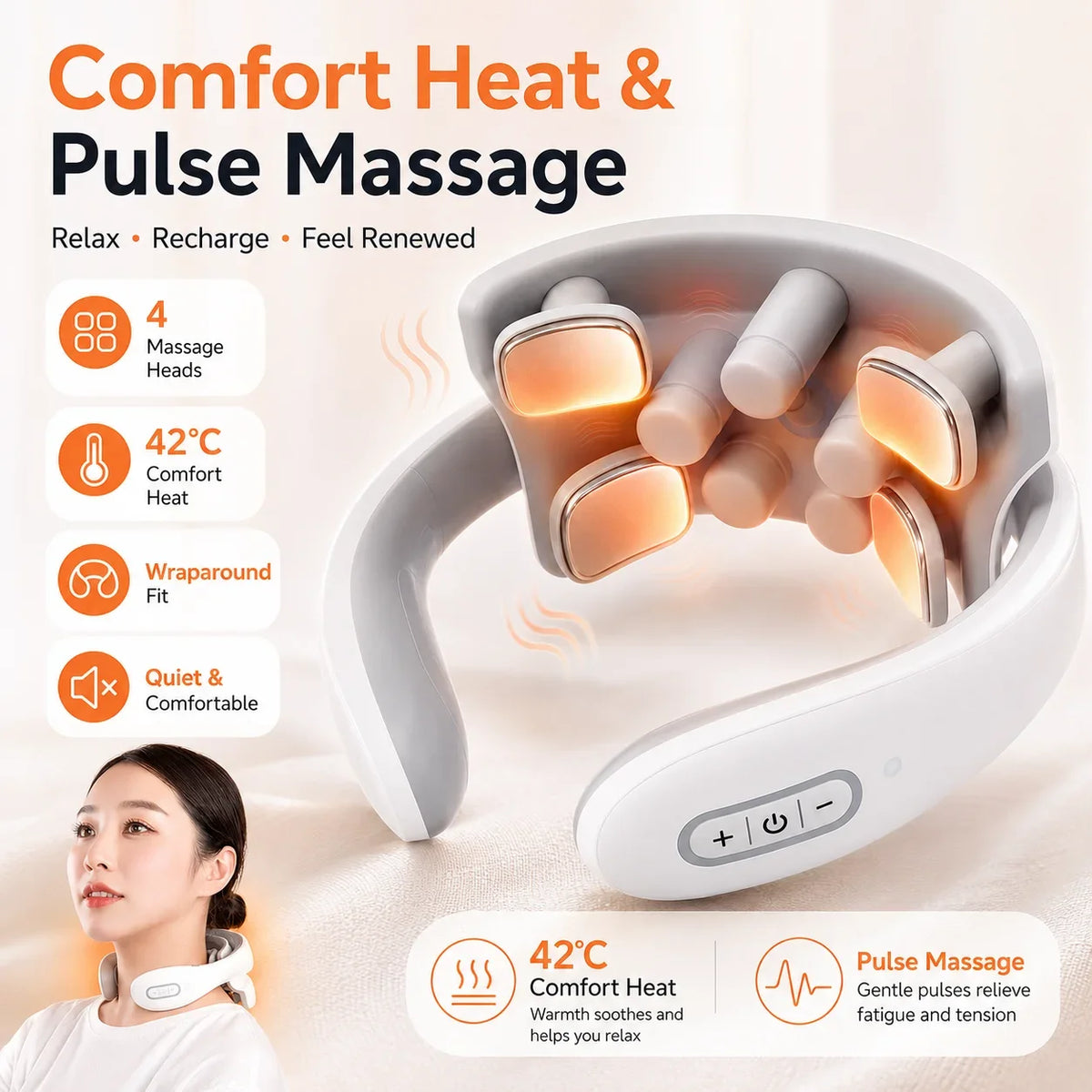 Smart Electric Neck & Shoulder Massager