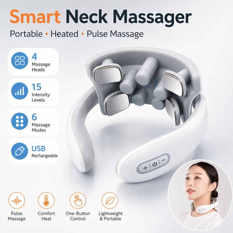 Smart Electric Neck & Shoulder Massager