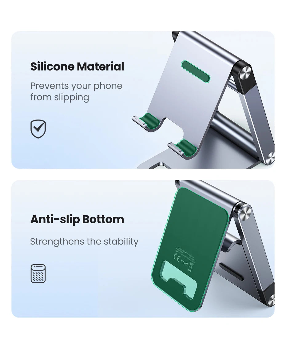 Adjustable Aluminum Phone & Tablet Stand