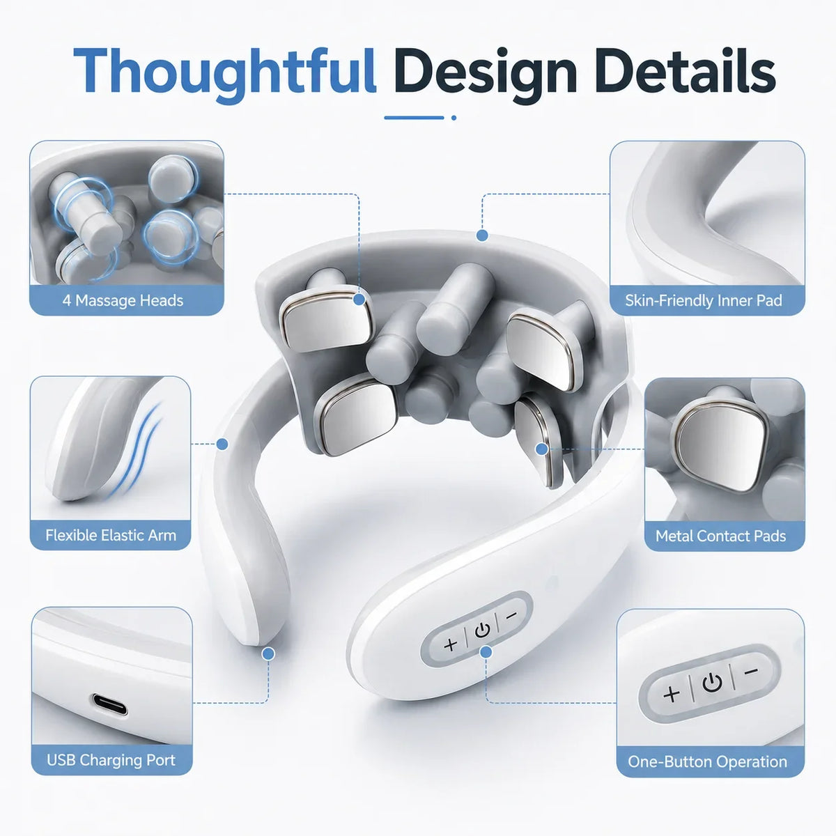 Smart Electric Neck & Shoulder Massager