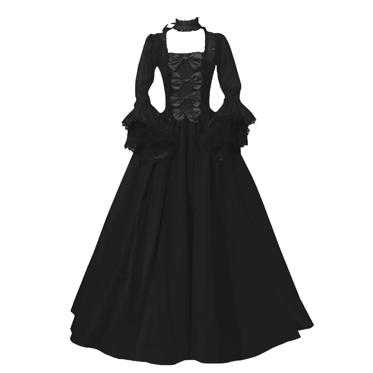 Classic Black Witch Dress Costume