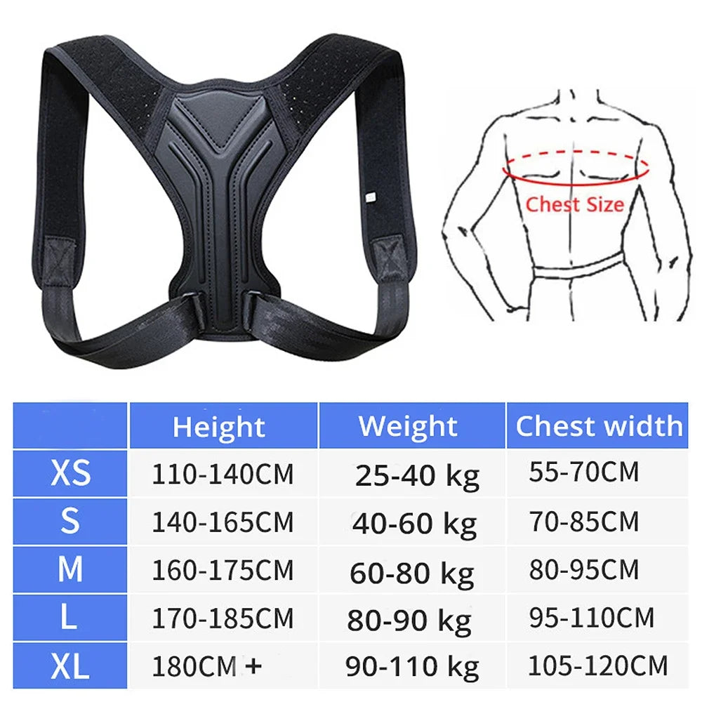 Adjustable Posture Corrector Back Brace