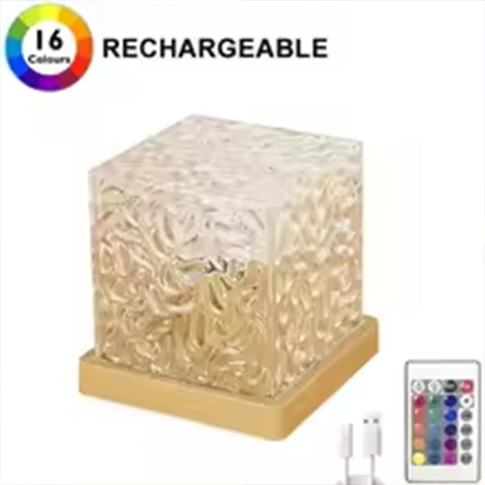 Ocean Wave Projector Night Light with Remote