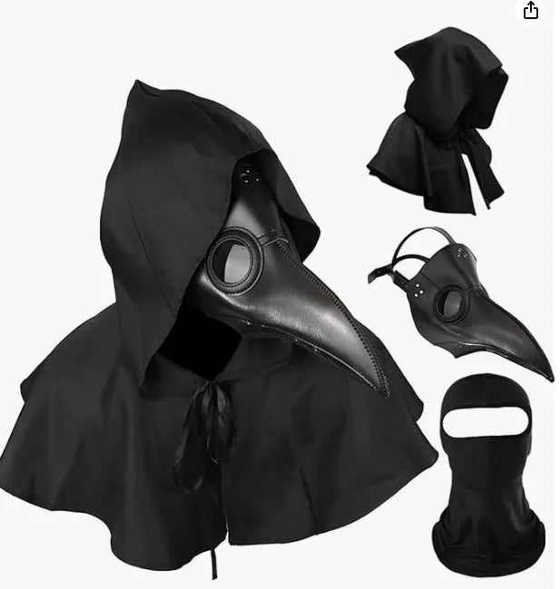 Plague Doctor Costume with Mask