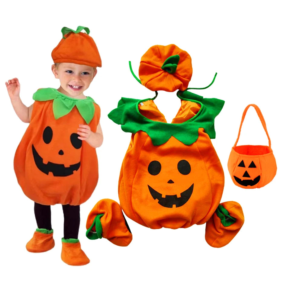 Little Pumpkin Kids Costume