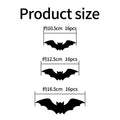 Light-Up 3D Halloween Bat Wall Decals