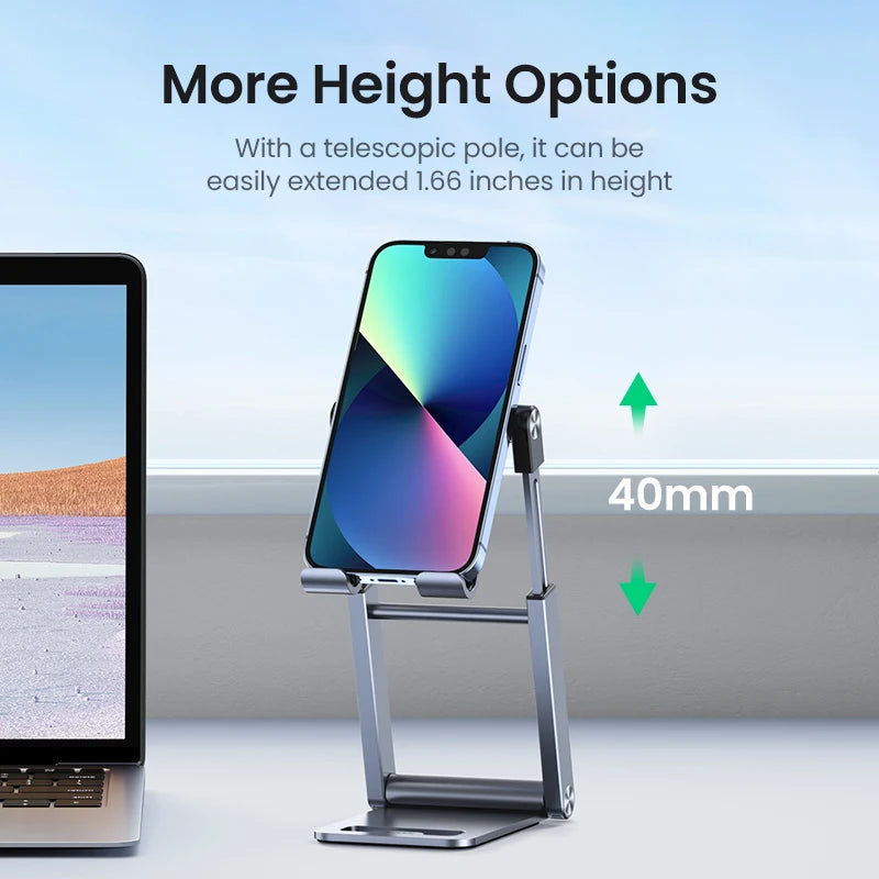 Adjustable Aluminum Phone & Tablet Stand