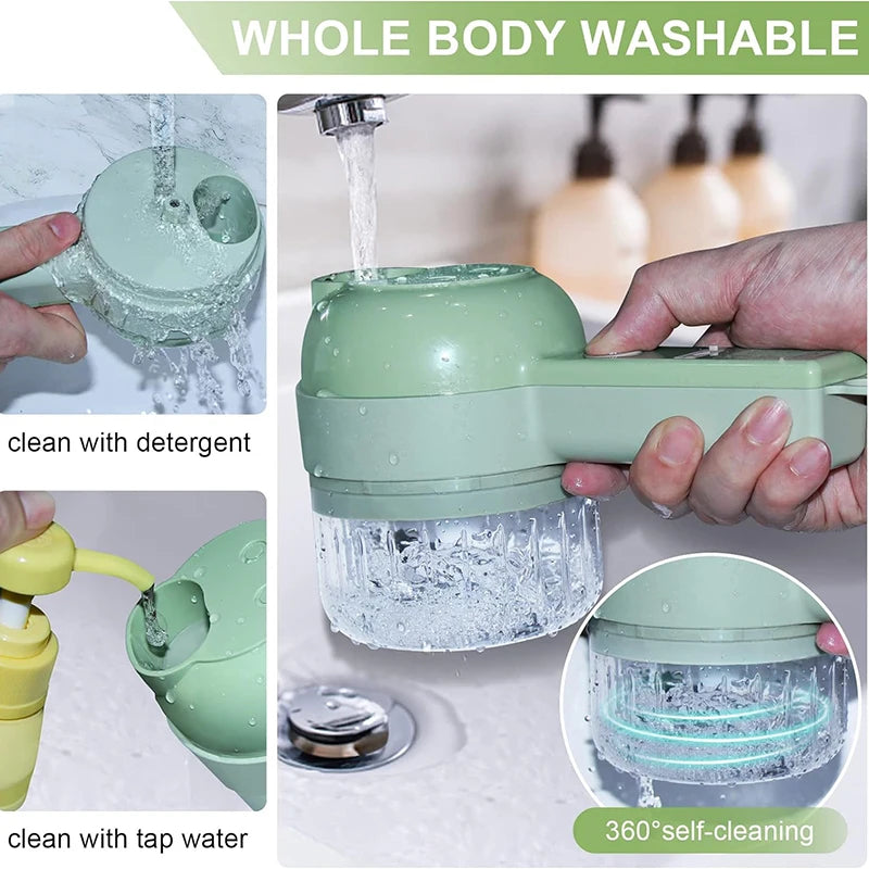 5-in-1 Electric Vegetable Chopper