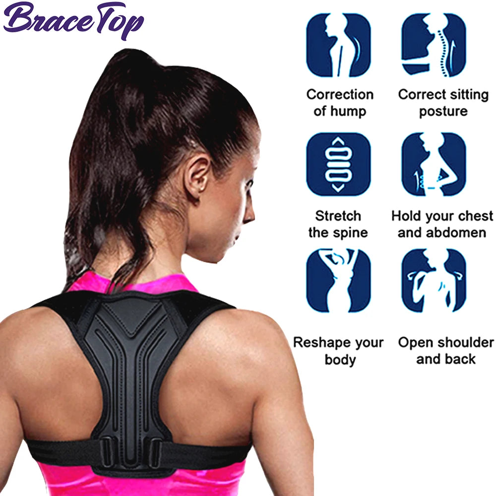 Adjustable Posture Corrector Back Brace