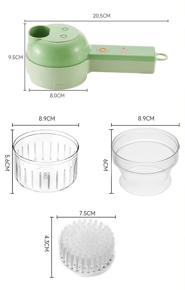 5-in-1 Electric Vegetable Chopper