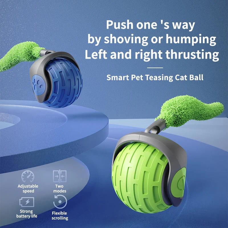 Interactive Smart Rolling Cat Toy Ball