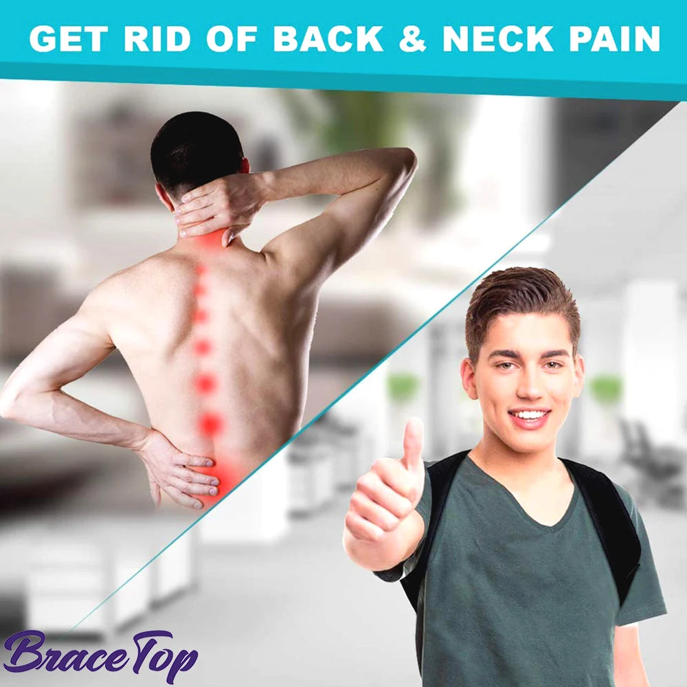 Adjustable Posture Corrector Back Brace