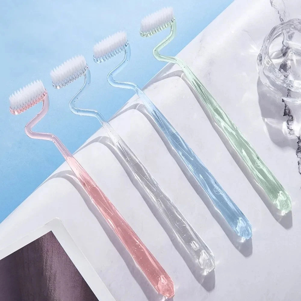 S-Shaped Manual Toothbrush