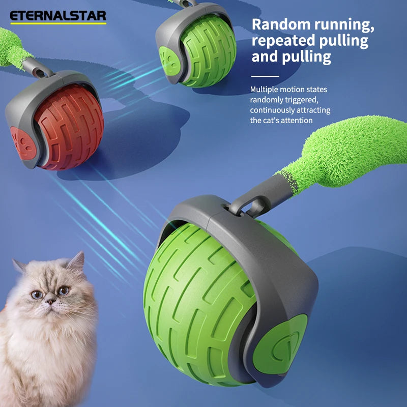 Interactive Smart Rolling Cat Toy Ball