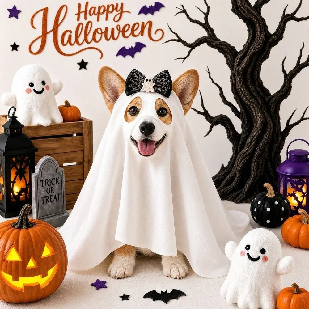 Dog Ghost Halloween Costume