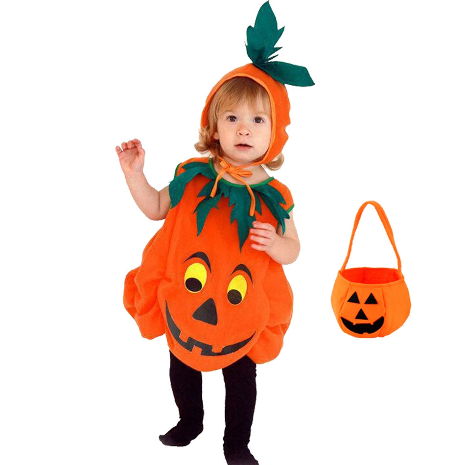 Little Pumpkin Kids Costume