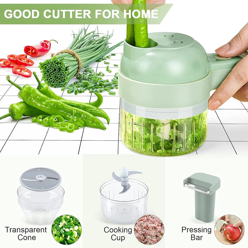 5-in-1 Electric Vegetable Chopper