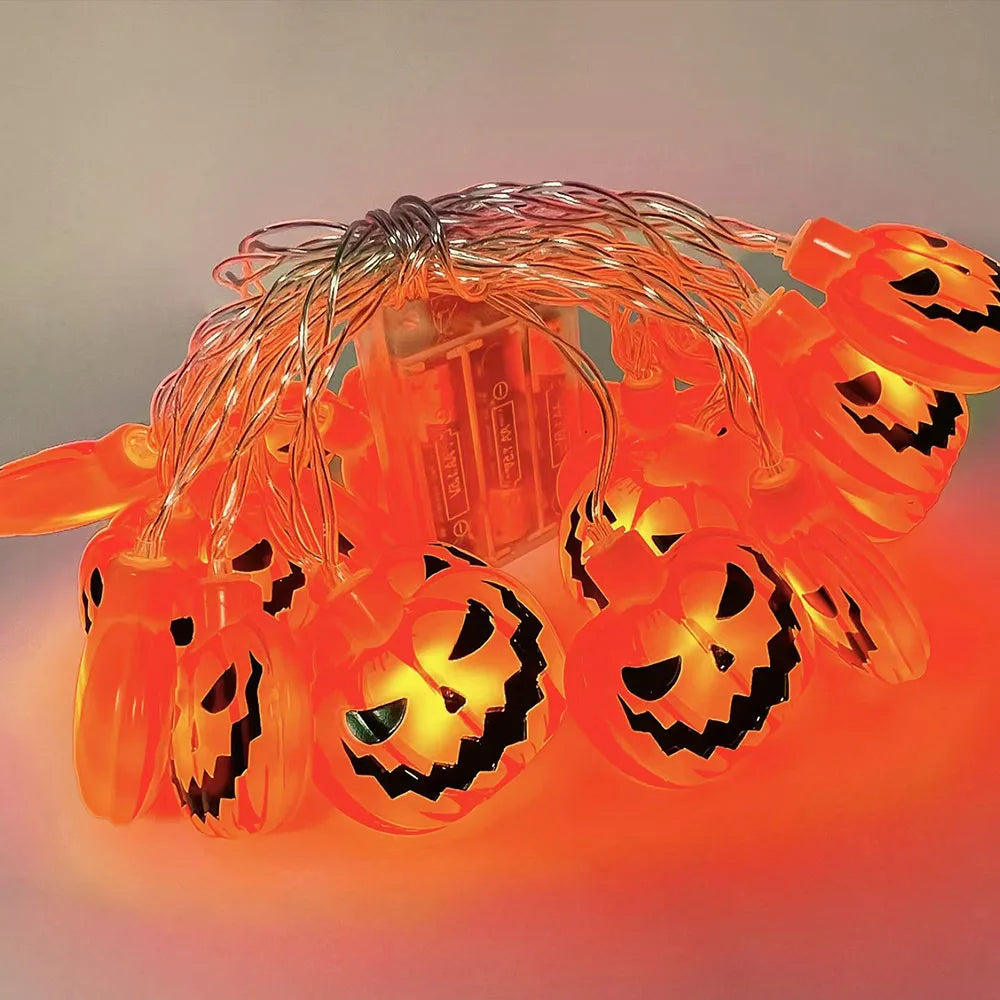 Halloween Pumpkin String Lights